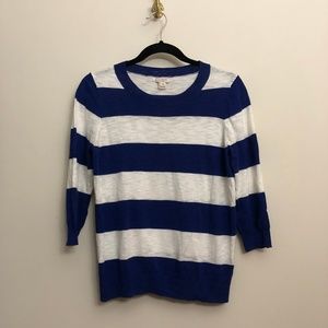 J.Crew Striped Lightweight Sweater